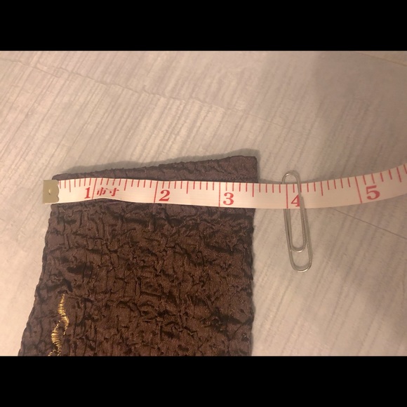 Crinkled Material Soft Legging Embroidery Elastic Waistline Stretchable Cool - Picture 8 of 11